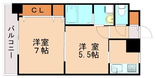 エンクレスト天神CLASSの物件間取画像